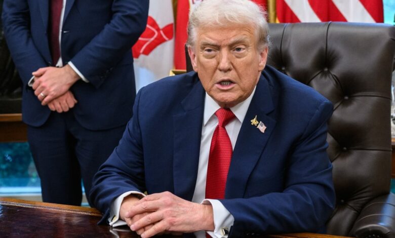 ترامب يعلن بدء عملية تطهير مضيق هرمز من الألغام البحرية الإيرانية