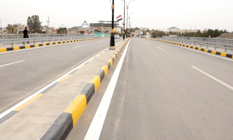 الديوانية تفتتح جسر الشهيد محمد صادق الصدر لحل الاختناقات المرورية وتطوير البنية التحتية