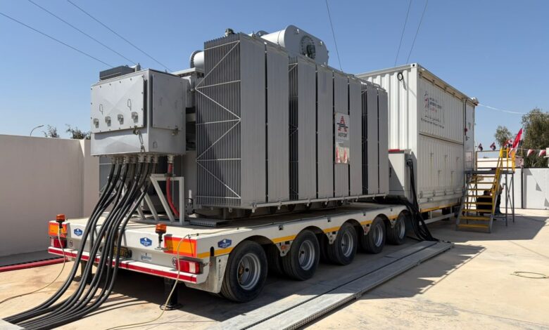 وزارة الكهرباء تفتتح محطتين متنقلتين جديدتين في كركوك لتحسين التغذية