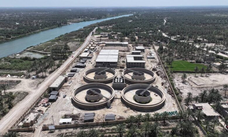 كربلاء: مشروع مياه الخيرات يخدم 350 ألف نسمة بنسبة إنجاز 43%