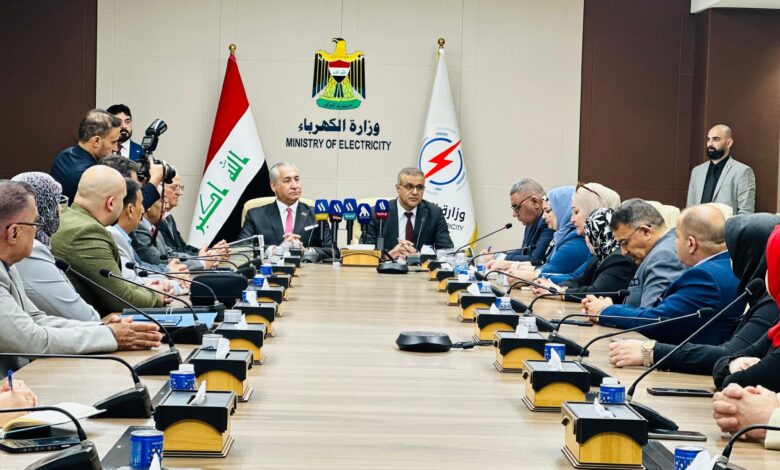 وزارة الكهرباء تحصل على شهادة الآيزو الدولية وتعزز الاستدامة البيئية