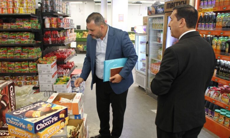 جهاز السيطرة النوعية يضبط مواد غذائية منتهية الصلاحية في بغداد ضمن حملة مشددة