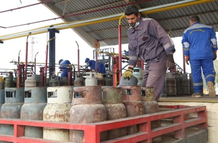 وزارة النفط تطلق البطاقة الوقودية الثانية لغاز الطبخ بأسطوانة واحدة لكل عائلة