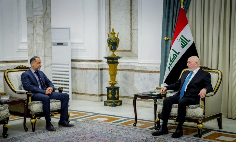 رئيس الجمهورية العراقية يبحث تعزيز العلاقات الدبلوماسية مع بريطانيا