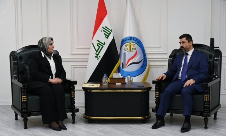 وزير العدل يبحث مع هيئة مراقبة الواردات تعزيز الشفافية والاستخدام الأمثل للموارد الاتحادية