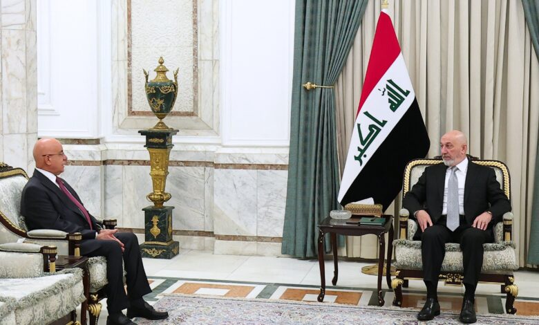 رئيس الجمهورية العراقية يبحث تطوير القطاع الصحي مع وزير الصحة