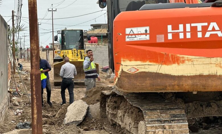 انطلاق حملة تأهيل 14 مشروع طرق في الديوانية