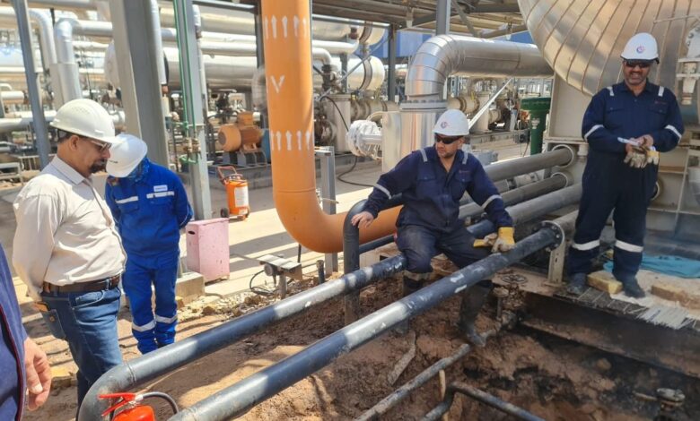 إنجاز صيانة متخصصة للآبار النفطية في حقل البزركان بتقنيات حديثة