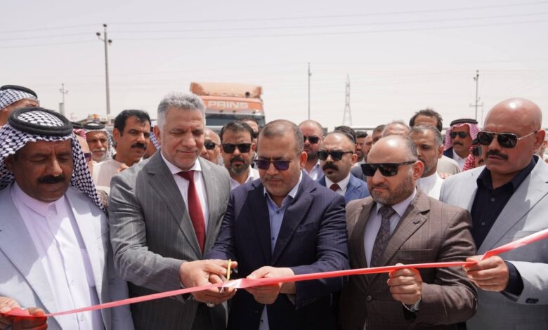 محافظة المثنى تفتتح مجمع العميد المخزني وتبدأ موسم تسويق الحنطة المحلية