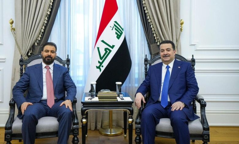 السوداني والزيدي يتفقان على تشكيل حكومة كفؤة لمواجهة التحديات العراقية