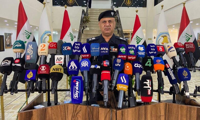الأمن العراقي يحقق إنجازات مهمة بانخفاض الجرائم 14% في الربع الأول