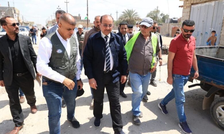 مجمع حكومي متكامل جديد في الزوراء ومشاريع عمرانية واسعة لتطوير القضاء