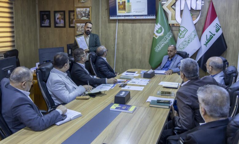جمعية العميد تناقش مؤتمرها الدولي وإطلاق مجلة القربة في اجتماعها الأسبوعي