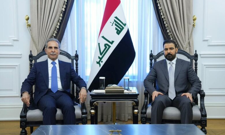 لقاء رفيع المستوى بين الزيدي وزيدان لبحث التعاون بين السلطتين والكابينة الحكومية