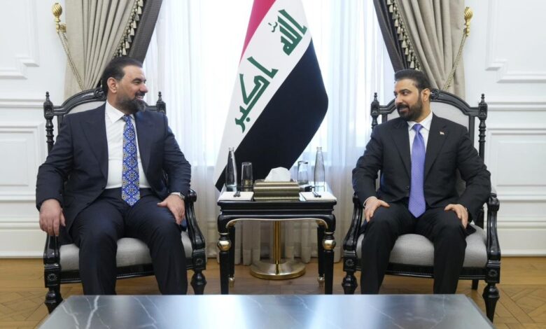 الزيدي والحلبوسي يؤكدان على الحوار الوطني لاستكمال التشكيلة الحكومية