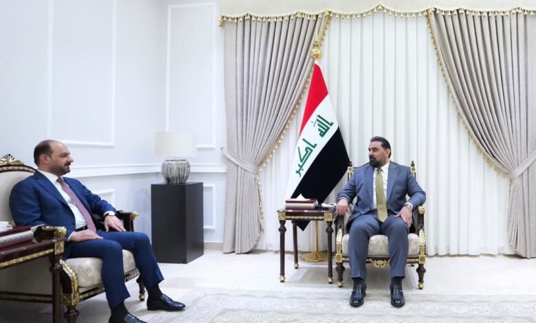 الحلبوسي يبحث مع وزير الصناعة استعادة الدور الاقتصادي للقطاع الصناعي