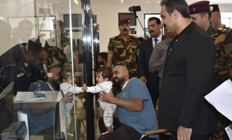 الوائلي يوجه بتسريع حركة المسافرين والبضائع في المنافذ الحدودية العراقية