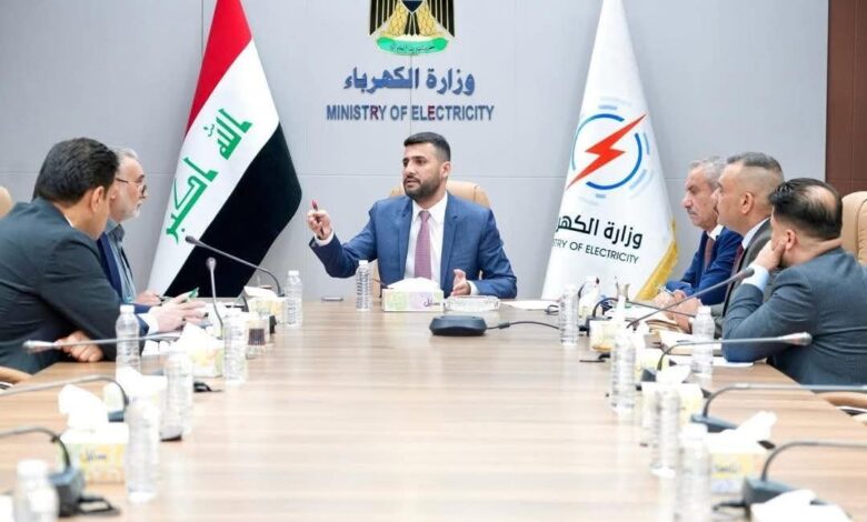 وزير الكهرباء يأمر بحصر الطاقة المفقودة ومعالجة اختناقات الشبكة استعداداً للصيف