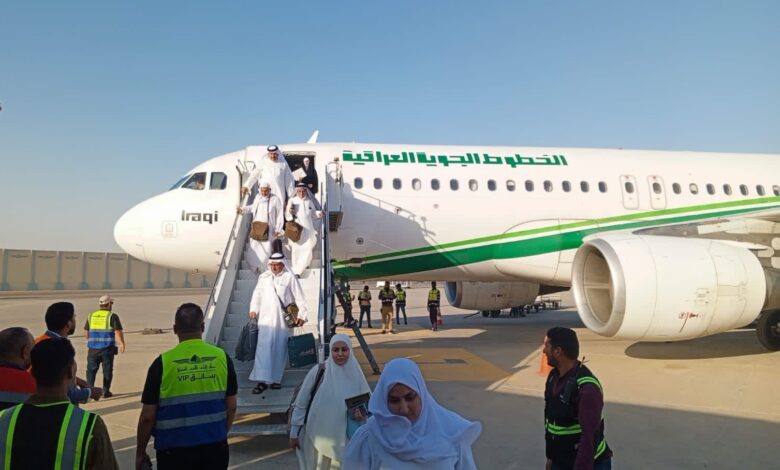 الخطوط الجوية العراقية تكمل عودة الحجاج بنجاح قبل الموعد المقرر بخمسة أيام