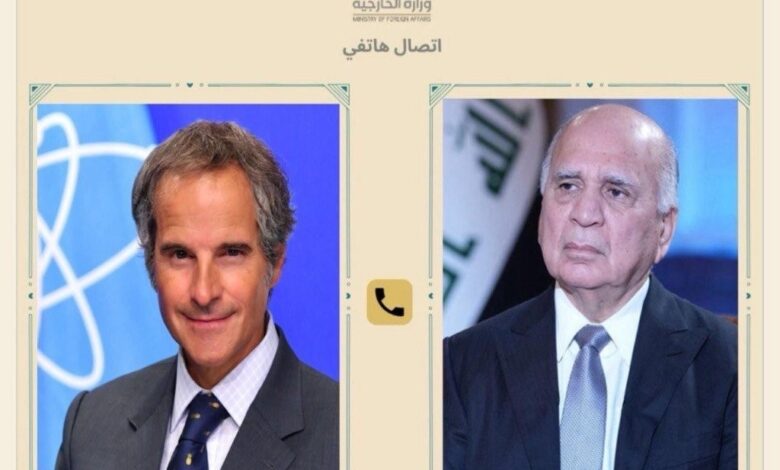 وزير الخارجية العراقي يؤكد رفض بغداد لتوسيع الحرب ويدين الهجمات على المنشآت النووية