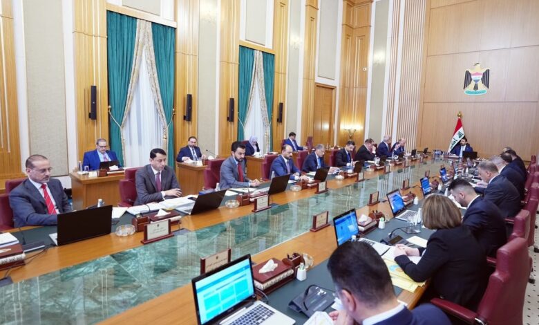 مجلس الوزراء العراقي يتخذ قرارات مهمة خلال جلسته اليوم