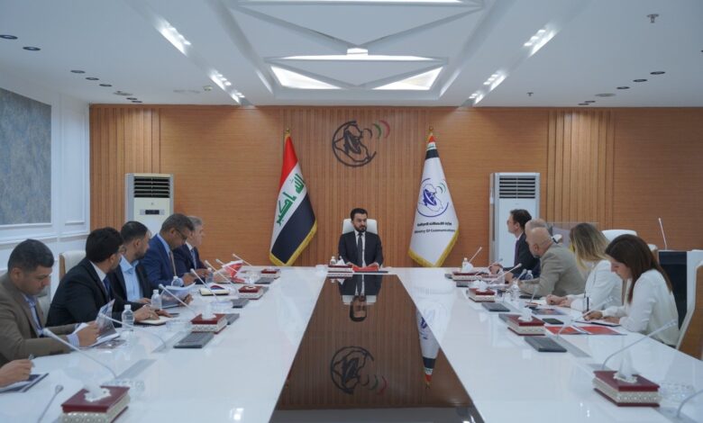 وزير الاتصالات يلتقي فودافون لبحث الرخصة الوطنية للهاتف النقال في العراق