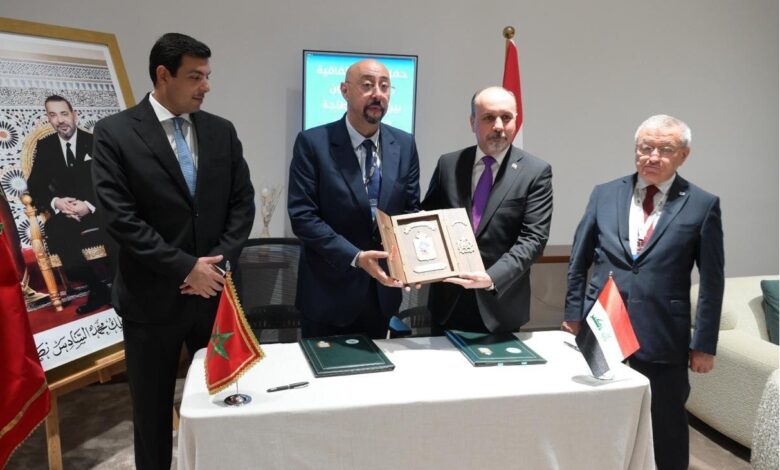 بغداد وطنجة المغربية توقعان مذكرة تفاهم لتبادل الخبرات البلدية والحضرية
