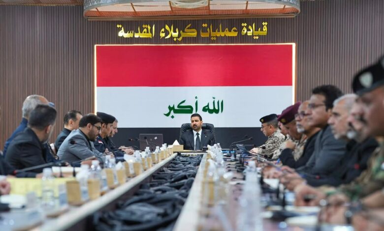 رئيس الوزراء يتفقد كربلاء ويوجه بتنظيم المواكب وتأمين نقل الزائرين في عاشوراء