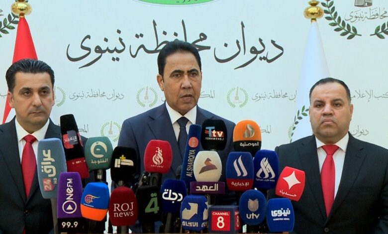 محافظ نينوى يكشف خططاً لتوفير أراضٍ دعماً لمشروع المليون وحدة سكنية