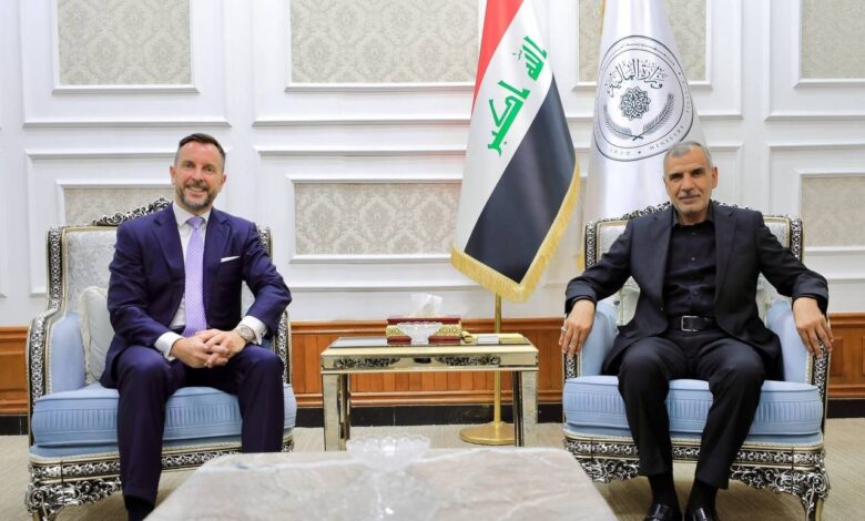 وزير المالية يبحث مع السفير الإيطالي تفعيل الاتفاقات والاستفادة من الخبرات
