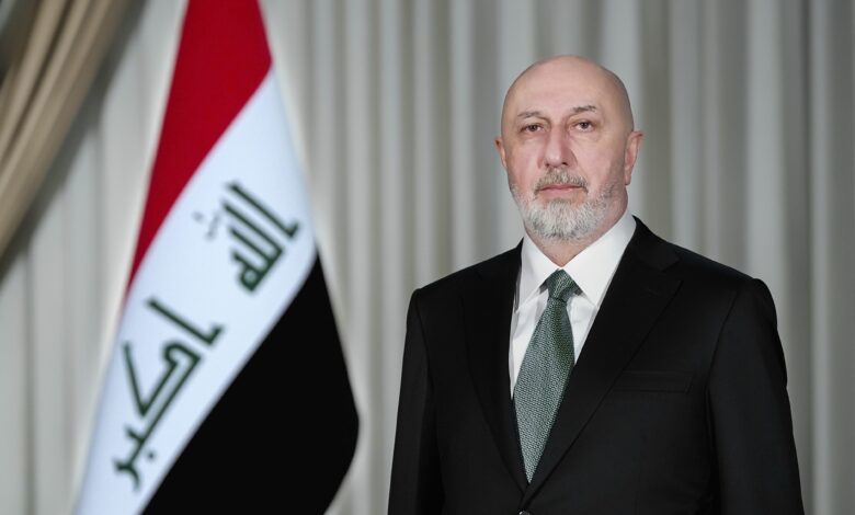 رئيس الجمهورية العراقية ينعى المرجع الديني محمد إسحاق الفياض ويشيد بإرثه العلمي