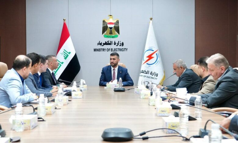 وزير الكهرباء العراقي يطلق حملة شاملة لإزالة التجاوزات على الشبكة الكهربائية