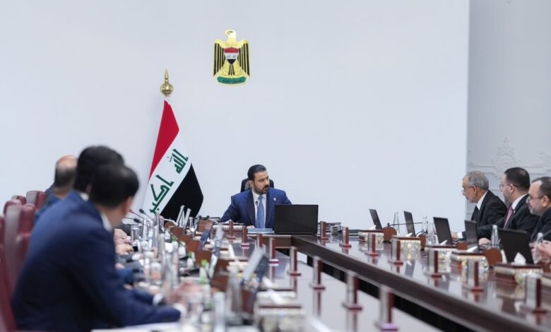 القرارات الصادرة عن مجلس الوزراء العراقي في جلسته العاشرة السبت