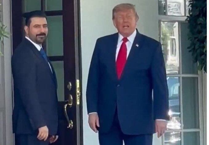 ترامب يستقبل الزيدي في البيت الأبيض: “نحن نحب العراق”