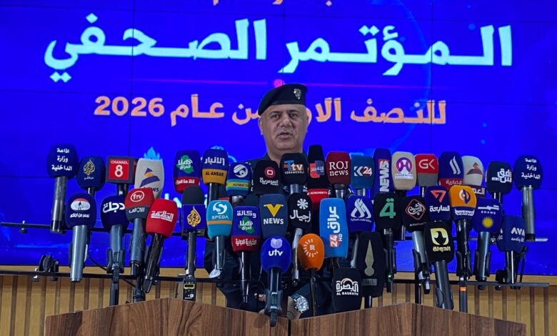 العراق يسجل تراجعاً في الجريمة وارتفاعاً قياسياً في المخالفات المرورية