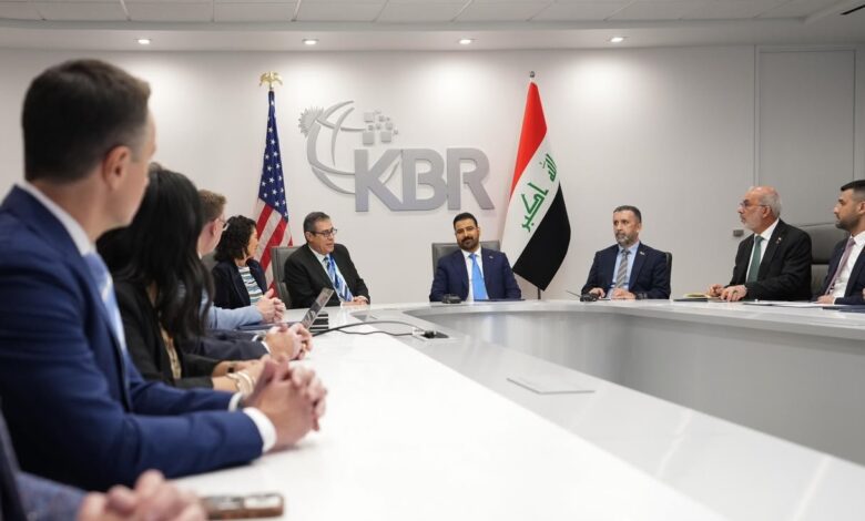 رئيس الوزراء يبحث مع شركة أمريكية استثمارات نفطية كبرى لرفع الإنتاج والتكرير
