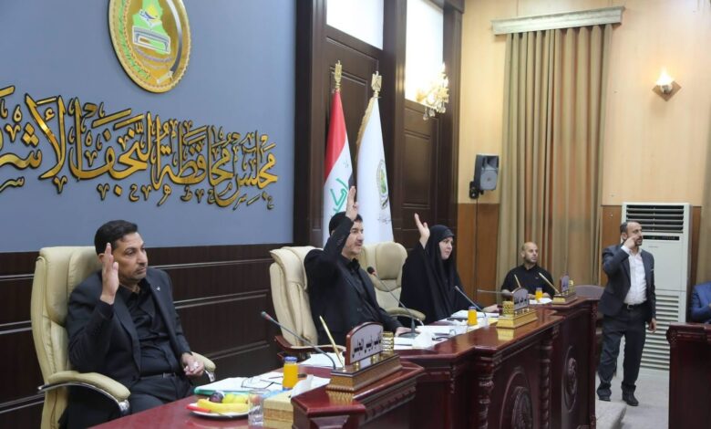 مجلس النجف يوصي بإعفاء المواطنين من رسوم الكهرباء لشهري تموز وآب
