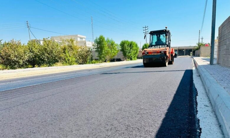 الأنبار تطلق حزمة مشاريع بنى تحتية تشمل الطرق والجسور في الأقضية