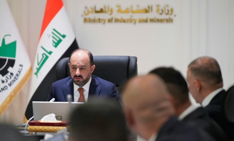 الوزير نوري يشدد على متابعة تنفيذ القرارات لتطوير القطاع الصناعي في العراق