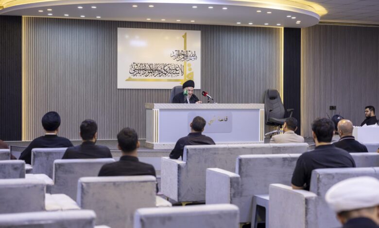 المشروع التبليغي يستقبل وفدًا أكاديميًا من جامعة ميسان في موكب العتبتين