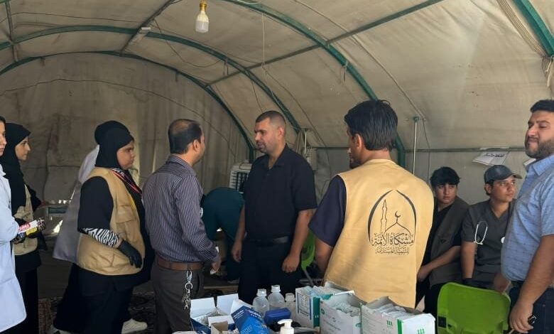 خطة صحية متكاملة لخدمة زائري الأربعين في الديوانية