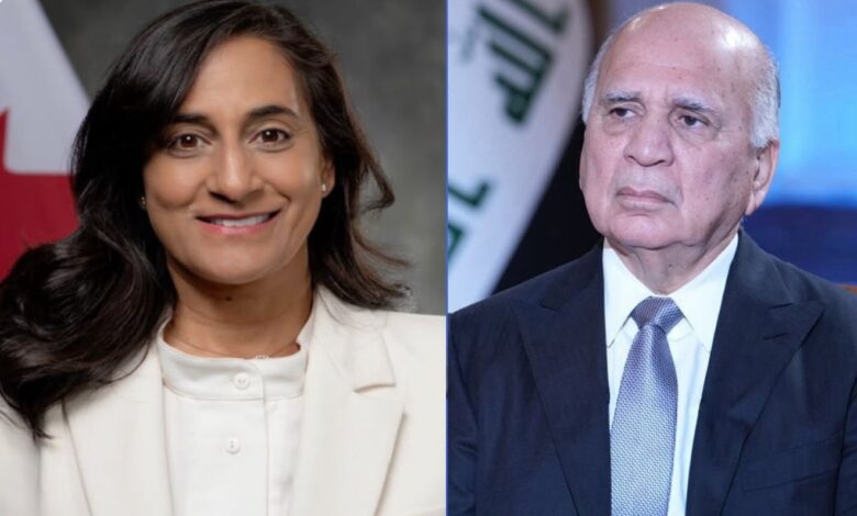 وزارة الخارجية تدعو نظيرتها الكندية رسمياً إلى زيارة العراق