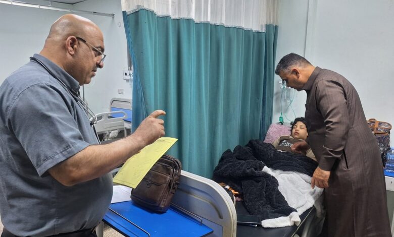 استقبال حالات التسمم في مستشفى الفلوجة التعليمي يتصدر أولوية الرعاية الطارئة