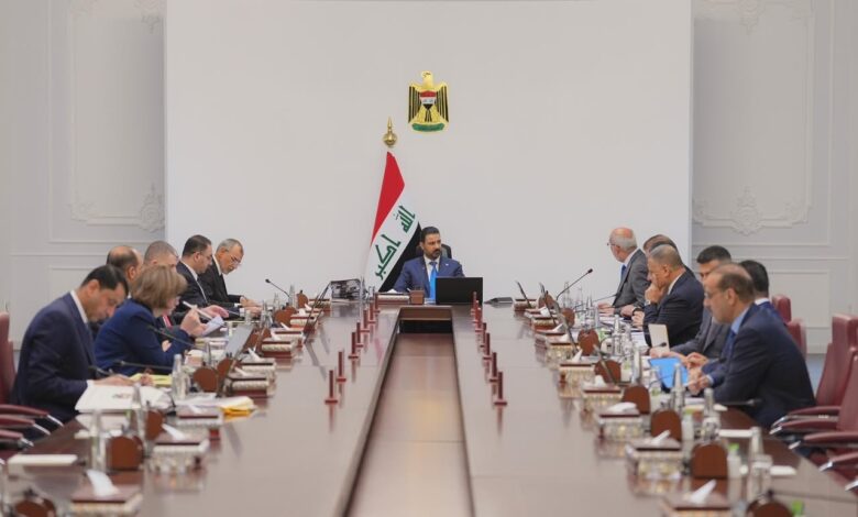 مجلس الوزراء العراقي يجتمع في جلسته الاعتيادية برئاسة الزيدي