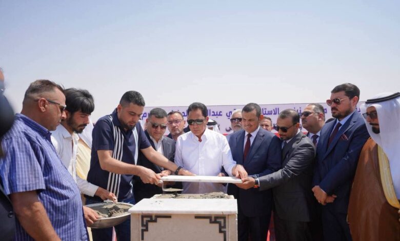 محافظ نينوى يضع حجر الأساس لمستشفى جديد في تل عبطة لدعم القطاع الصحي