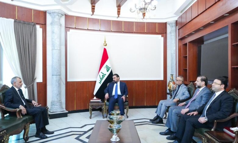 الحلبوسي والساري يبحثان آليات إعداد موازنة 2027 في العراق