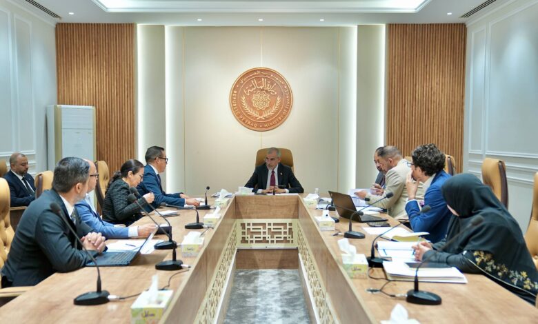 فالح ساري يناقش مع البنك الدولي تمويل مشاريع البنى التحتية