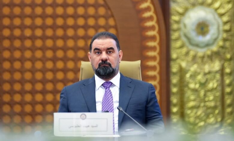 الحلبوسي يفتتح الجلسة التشريعية التاسعة لمجلس النواب