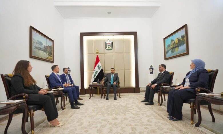 الزيدي يدعو الشركات الإيطالية للمشاركة في التنمية الاقتصادية بالعراق