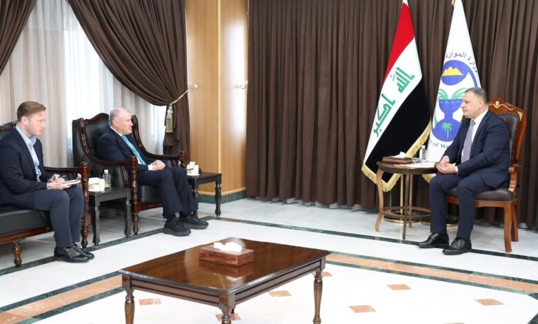 التميمي يبحث مع السفير الأسترالي سبل تعزيز الأمن المائي للعراق